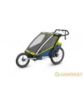 Детская коляска Thule Chariot Sport 2 (Chartreuse-Mykonos)