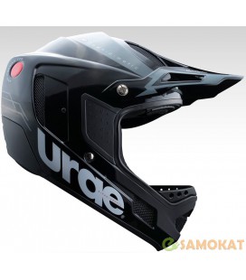 Шлем Urge Down-O-Matic черно-серебристо белый L, 59-60см