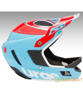 Шлем Urge Archi-Enduro сине-красно-белый S, 55-56см