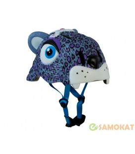 Защитный шлем Crazy Safety Purple Leopard New