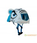 Защитный шлем Crazy Safety White Tiger New