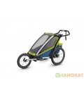 Детская коляска Thule Chariot Sport 1 (Chartreuse-Mykonos)