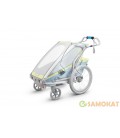 Детская коляска Thule Chariot Sport 1 (Chartreuse-Mykonos)