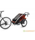 Детская коляска Thule Chariot Cross 1 (Roarange-Dark Shadow)