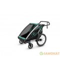 Детская коляска Thule Chariot Lite 2 (Blue Grass-Black)