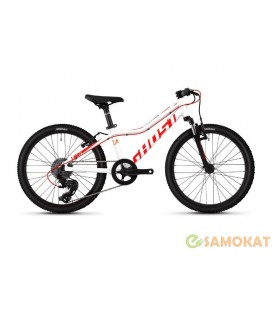 Велосипед Ghost Lanao 2.0 AL W 20 (бело-красно-оранжевый) 2019