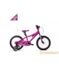 Велосипед Ghost POWERKID 16 (розово-фиолетово-белый), 2019