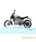 Электромотоцикл Super Soco белый