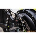 Электровелосипед LKS FATBIKE Electro Rear Drive (черно-зеленый)