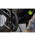 Электровелосипед LKS FATBIKE Electro Rear Drive (черно-зеленый)