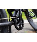 Электровелосипед LKS FATBIKE Electro Rear Drive (черно-зеленый)