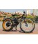 Электровелосипед LKS FATBIKE Electro Rear Drive  (500W) (черно-оранжевый)