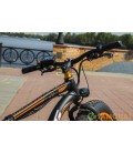 Электровелосипед LKS FATBIKE Electro Rear Drive  (500W) (черно-оранжевый)