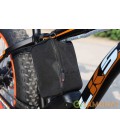 Электровелосипед LKS FATBIKE Electro Rear Drive  (500W) (черно-оранжевый)