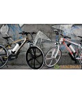 Электровелосипед PORSCHE ELECTROBIKE RD (черно-желтый с белыми колесами)