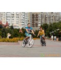 Электровелосипед PORSCHE ELECTROBIKE RD (черно-желтый с белыми колесами)