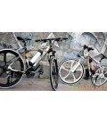 Электровелосипед PORSCHE ELECTROBIKE RD (черно-желтый с белыми колесами)