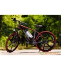 Электровелосипед PORSCHE ELECTROBIKE RD (черно-красный)