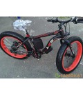 Электровелосипед LKS FATBIKE Electro Rear Drive (черно-красный)